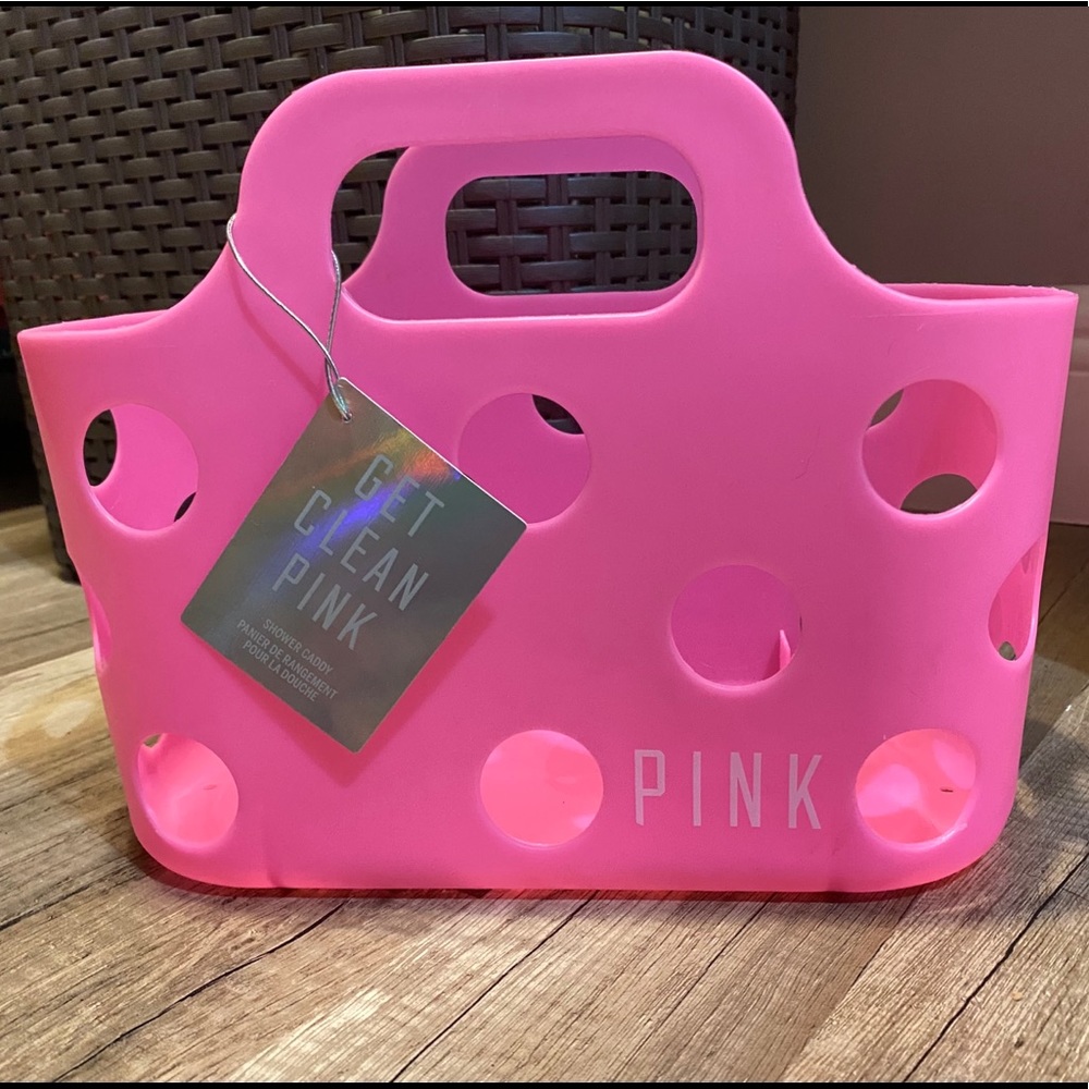 Victoria’s Secret Pink shower tote